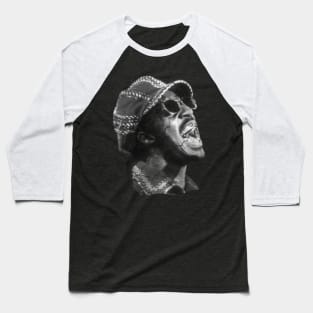 Stevie Wonder Baseball T-Shirt